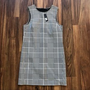 NWT! Theory Sleeveless Houndstooth Print Dress